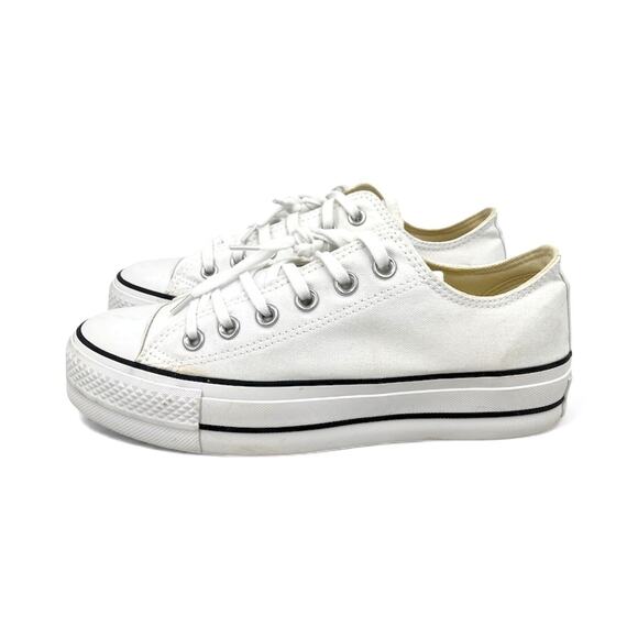 Converse Chuck Taylor All Star Shoes Lift Platform Low Womens 8.5 - Picture 3 of 9